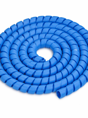 RiuScooter Organizador de Cables en Espiral, Protector para Cables de , Azul