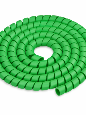 RiuScooter Organizador de Cables en Espiral, Protector de Cables Verde