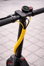RiuScooter Manga Espiral Organizadora de Cables  Plástico Resistente, Amarillo - Imagen 3