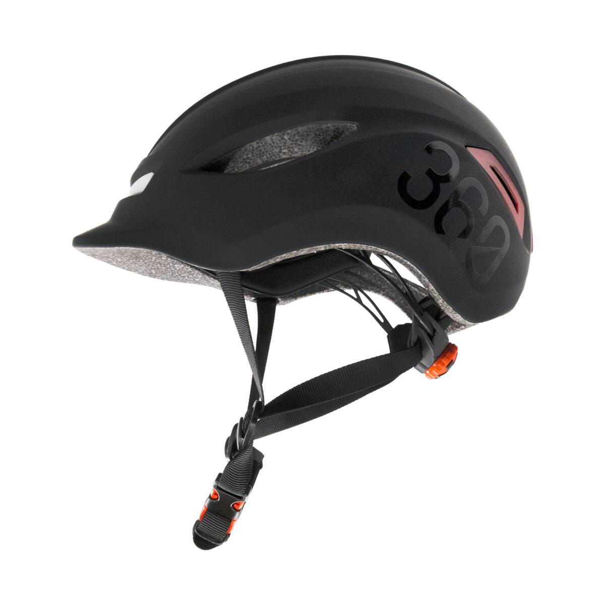 Casco CP02 con intermitente negro talla única - Imagen 2