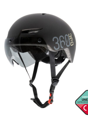 Casco CP03 con intermitente y visera L