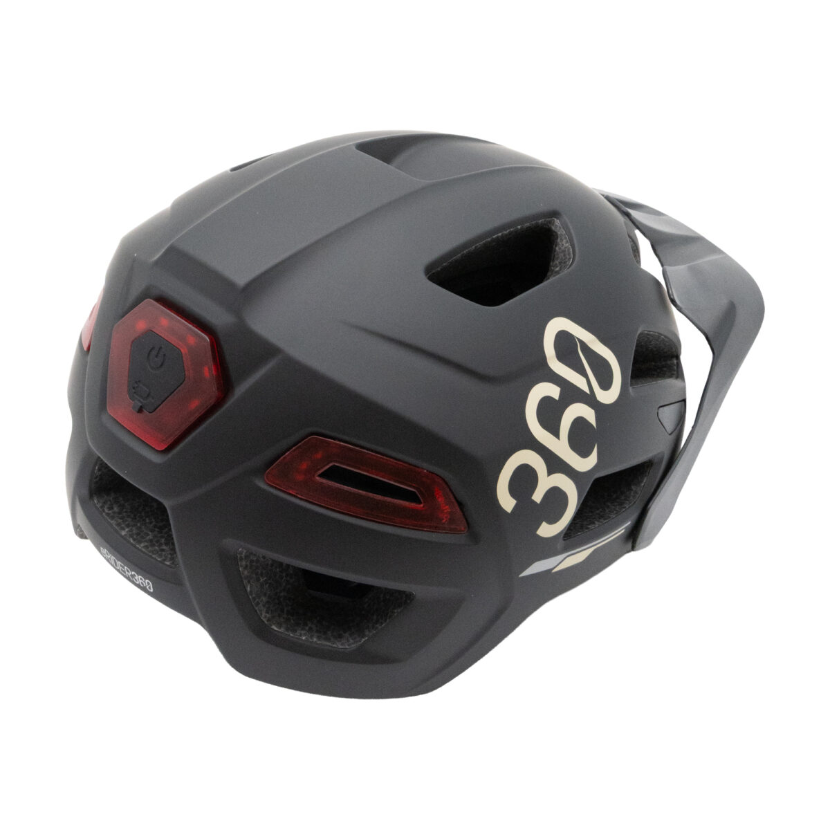 Casco CP04 negro con intermitente - Imagen 6