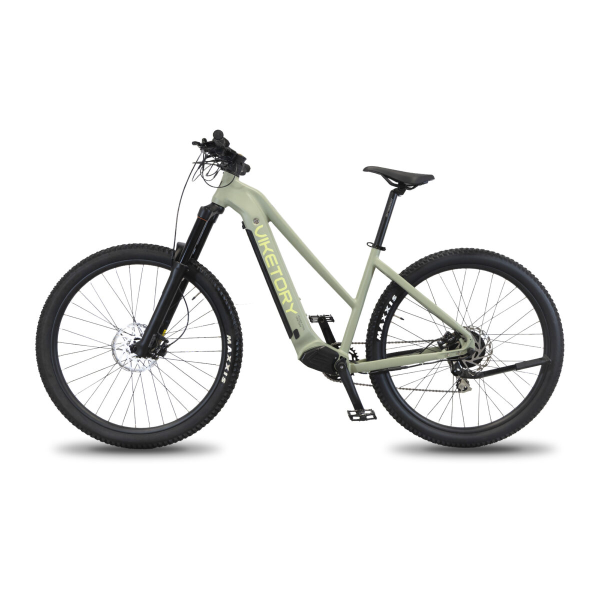 ZHEPIR +Plus ebike MTB Verde militar - Imagen 2
