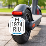 Matrícula DGT Homologada para Patinete Eléctrico (VMP) - Imagen 4