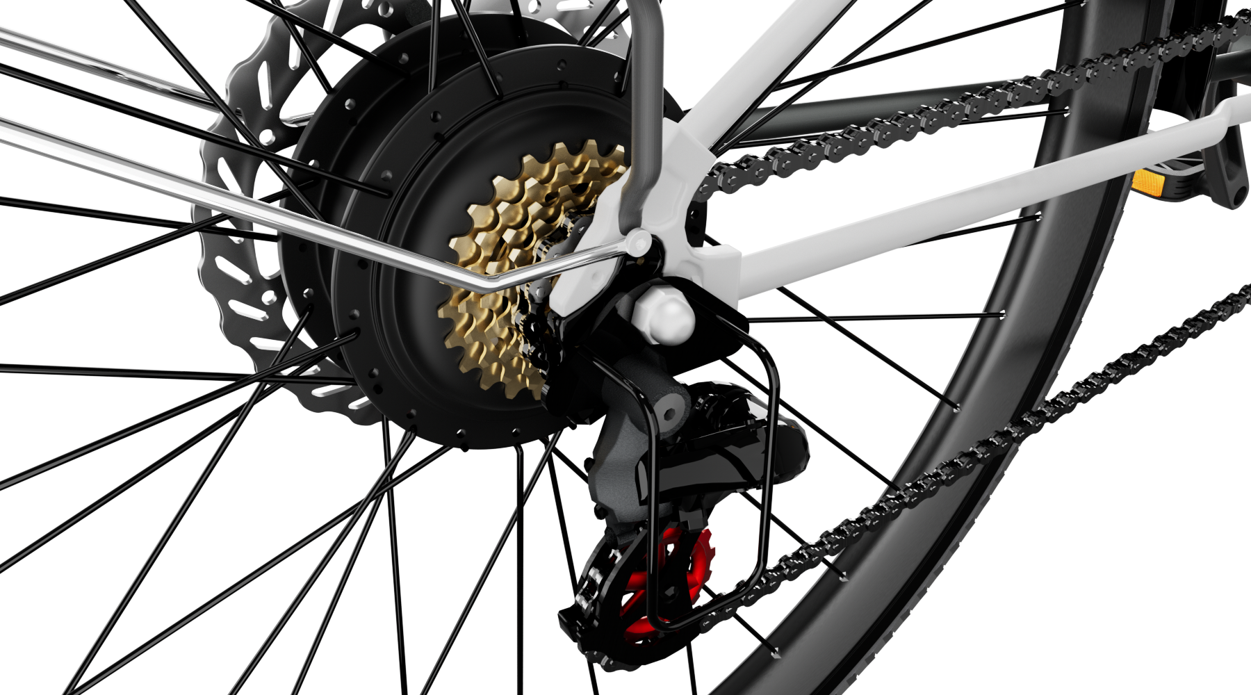 Bicicleta eléctrica Pixar Cruiser: elegante bicicleta eléctrica urbana con 120 km de autonomía - Imagen 7