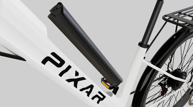 Bicicleta eléctrica Pixar Cruiser: elegante bicicleta eléctrica urbana con 120 km de autonomía - Imagen 2