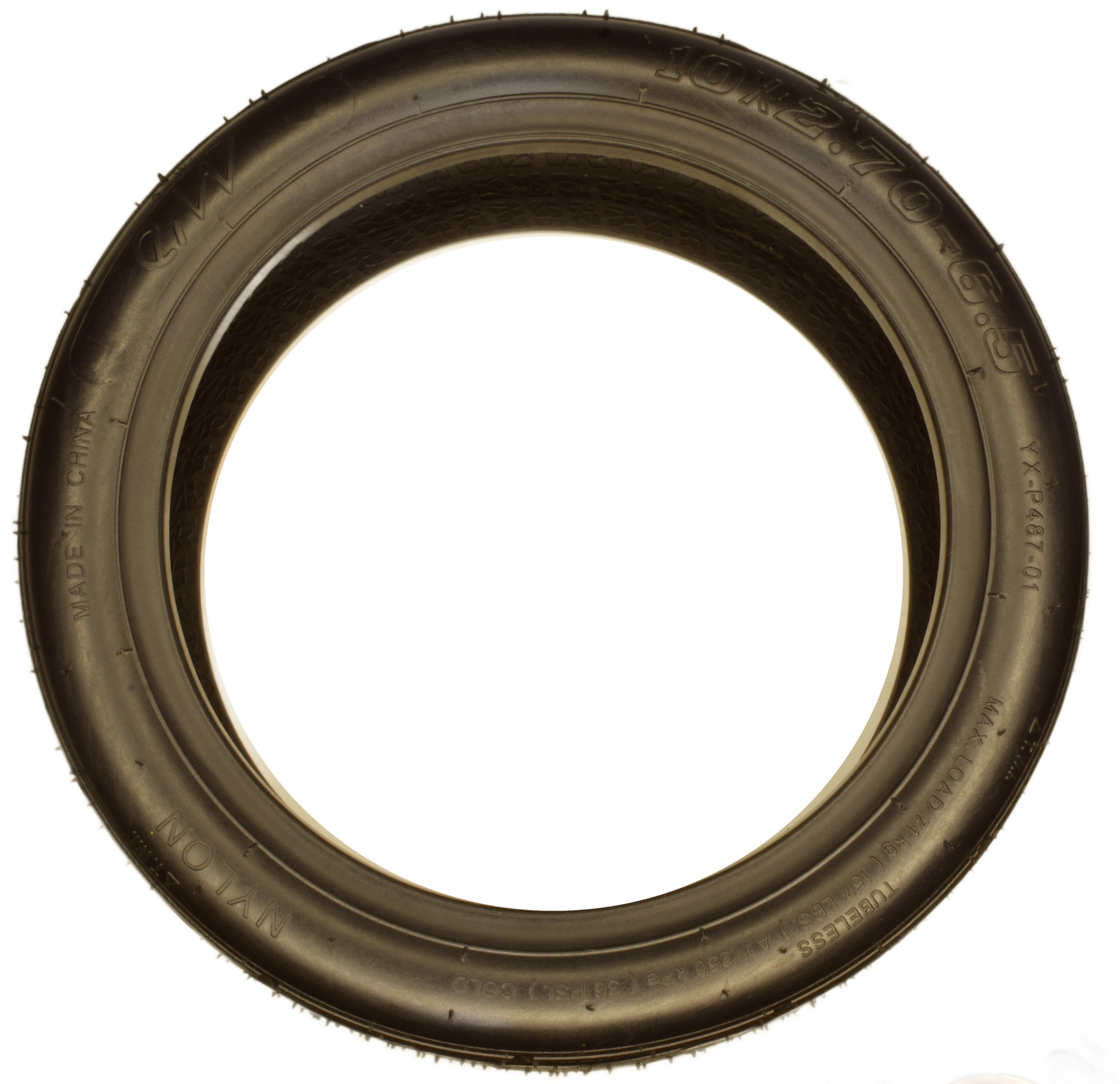 Neumático de Aire para Patinete Eléctrico, 10x2.70-6.5 con llave Palanca - Imagen 5