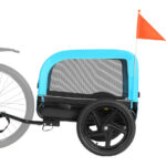 Perchero para perros pequeños y medianos - 23 kg, Perchero para perros faltbarer con ruedas Schnellverschluss, fácil de transportar para perros y excursiones al aire libre