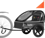 Remolque de bicicleta plegable Sepnine para niños