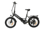 Bicicleta eléctrica plegable PIXAR WIND1 | Motor de 500 W, batería de 48 V y 10,4 Ah, neumáticos anchos de 20 x 3 pulgadas, cambio Shimano de 7 velocidades, frenos de disco dobles (hasta 45 km de autonomía) - Imagen 2