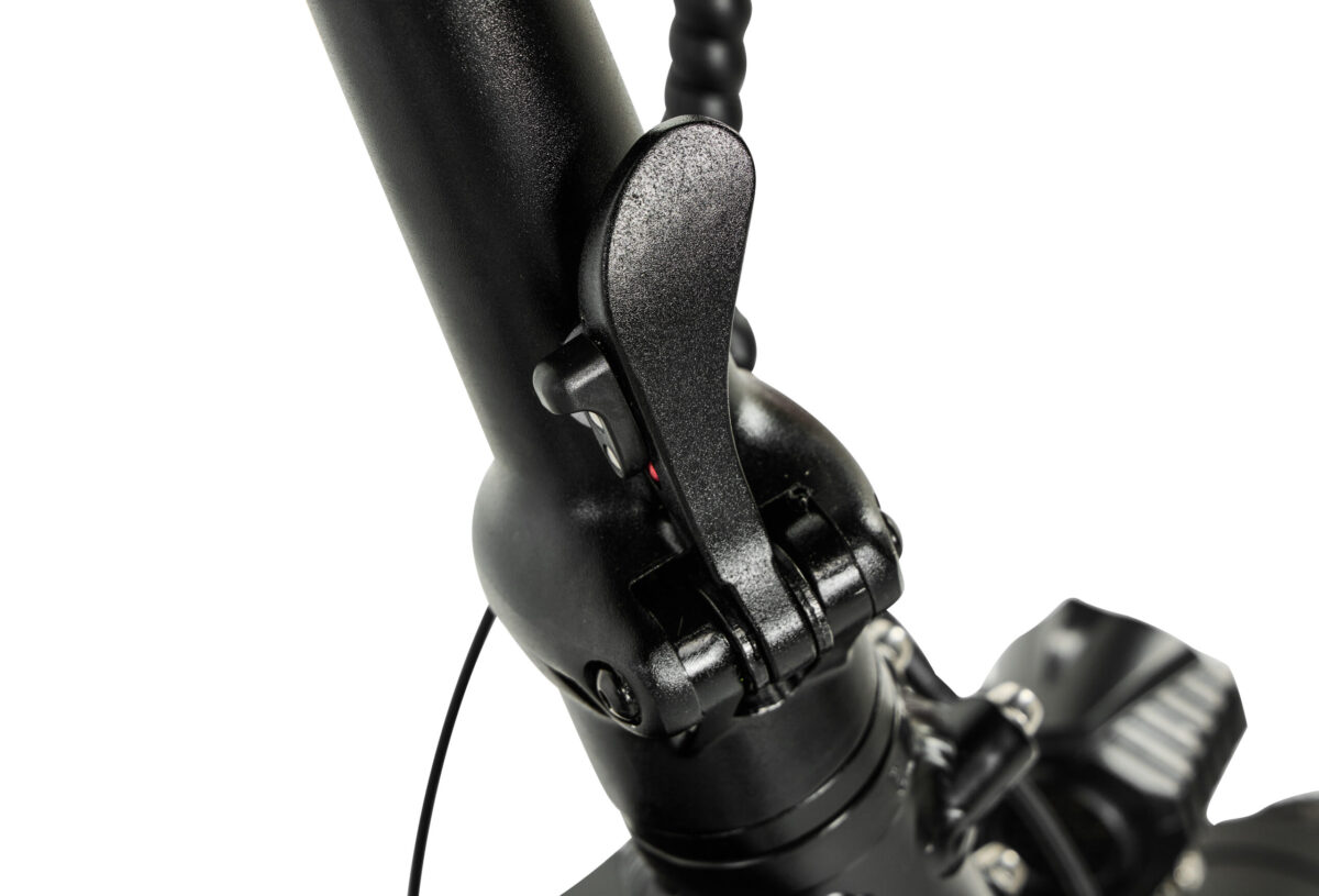 Bicicleta eléctrica plegable PIXAR WIND1 | Motor de 500 W, batería de 48 V y 10,4 Ah, neumáticos anchos de 20 x 3 pulgadas, cambio Shimano de 7 velocidades, frenos de disco dobles (hasta 45 km de autonomía) - Imagen 6