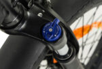 Bicicleta eléctrica plegable PIXAR WIND1 | Motor de 500 W, batería de 48 V y 10,4 Ah, neumáticos anchos de 20 x 3 pulgadas, cambio Shimano de 7 velocidades, frenos de disco dobles (hasta 45 km de autonomía) - Imagen 7
