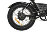 Bicicleta eléctrica PIXAR SUPERV 500W 20” 4.0” doble batería opcional - Imagen 3