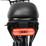 Bicicleta eléctrica PIXAR SUPERV 500W 20” 4.0” doble batería opcional