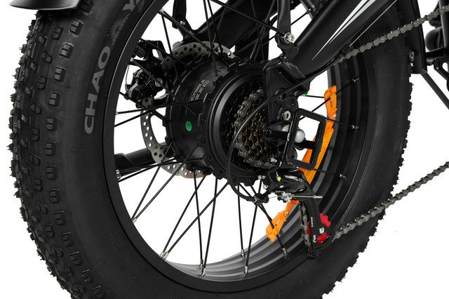 Bicicleta eléctrica Pixar Star 1 | Batería de litio de 500 W, 48 V, 15 Ah | Minibicicleta eléctrica de 21 velocidades