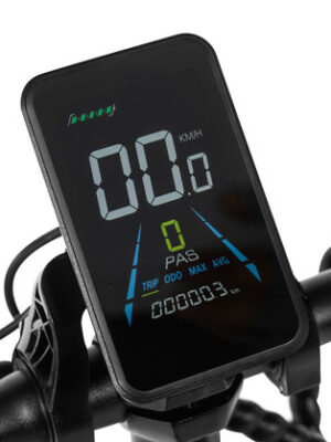 Bicicleta eléctrica Pixar Plus7 de 500 W y neumáticos anchos de 20″ | Bicicleta eléctrica urbana y todoterreno de gran autonomía