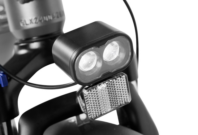 Bicicleta eléctrica Pixar Plus7 de 500 W y neumáticos anchos de 20″ | Bicicleta eléctrica urbana y todoterreno de gran autonomía - Imagen 2