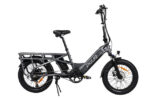 Bicicleta eléctrica Pixar Plus7 de 500 W y neumáticos anchos de 20″ | Bicicleta eléctrica urbana y todoterreno de gran autonomía - Imagen 2