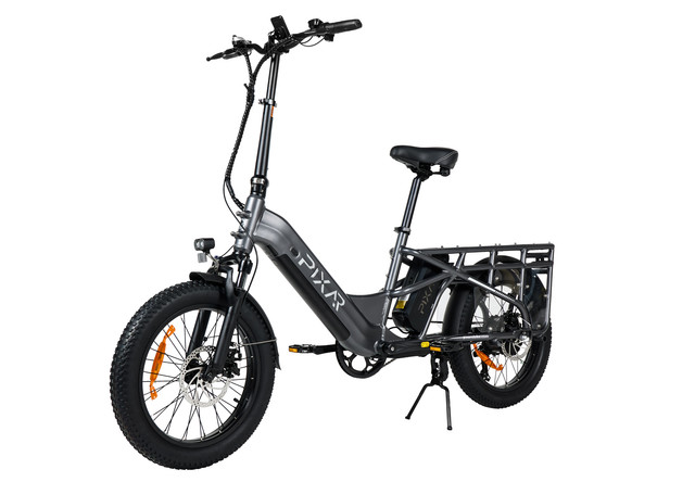 Bicicleta eléctrica Pixar Plus7 de 500 W y neumáticos anchos de 20″ | Bicicleta eléctrica urbana y todoterreno de gran autonomía - Imagen 3