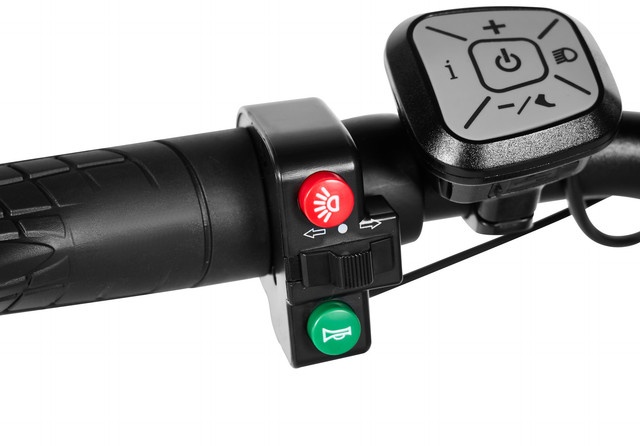 Bicicleta eléctrica Pixar Plus7 de 500 W y neumáticos anchos de 20″ | Bicicleta eléctrica urbana y todoterreno de gran autonomía - Imagen 7