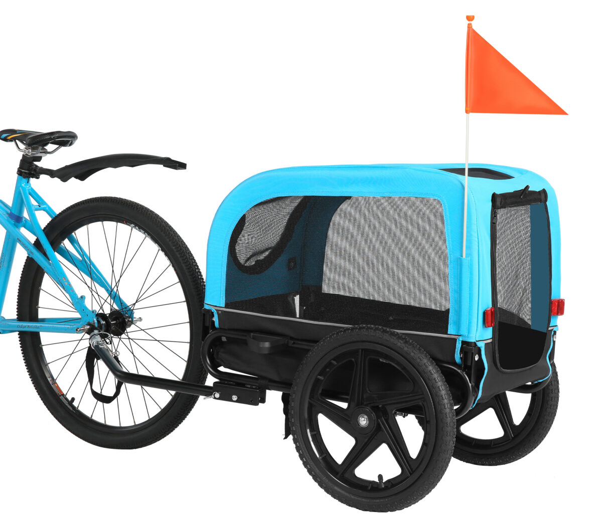 Perchero para perros pequeños y medianos - 23 kg, Perchero para perros faltbarer con ruedas Schnellverschluss, fácil de transportar para perros y excursiones al aire libre - Imagen 5