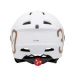Casco GLOOB Urban blanco - marrón L orejeras extraibles - Imagen 5