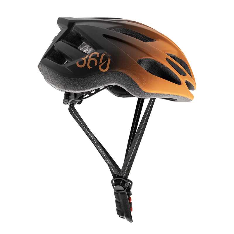 Casco ZYCLON Sport naranja - negro M - Imagen 2