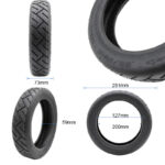 Neumático tubeless 60/90-8 [Yuanxing] - Imagen 2
