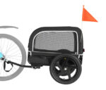 Perchero para perros pequeños y medianos - 23 kg, Perchero para perros faltbarer con ruedas Schnellverschluss, fácil de transportar para perros y excursiones al aire libre