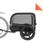 Perchero para perros pequeños y medianos - 23 kg, Perchero para perros faltbarer con ruedas Schnellverschluss, fácil de transportar para perros y excursiones al aire libre