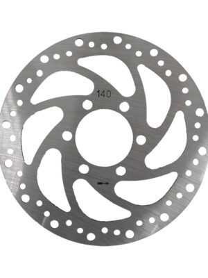 Disco de freno R6,2 140mm 6H plata - 48mm con grosor 2,9mm