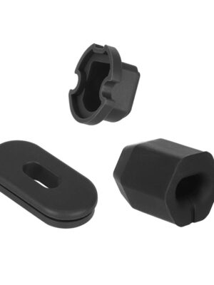 Tapones de silicona negras para Xiaomi 4 Lite (2ª generación) Pack de 5