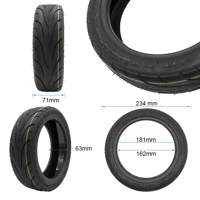 Neumático Tubeless 10x2,5-6,5 con Gel [CST] - Imagen 2