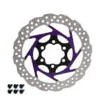 Disco de freno V2 6H 140mm Violeta
