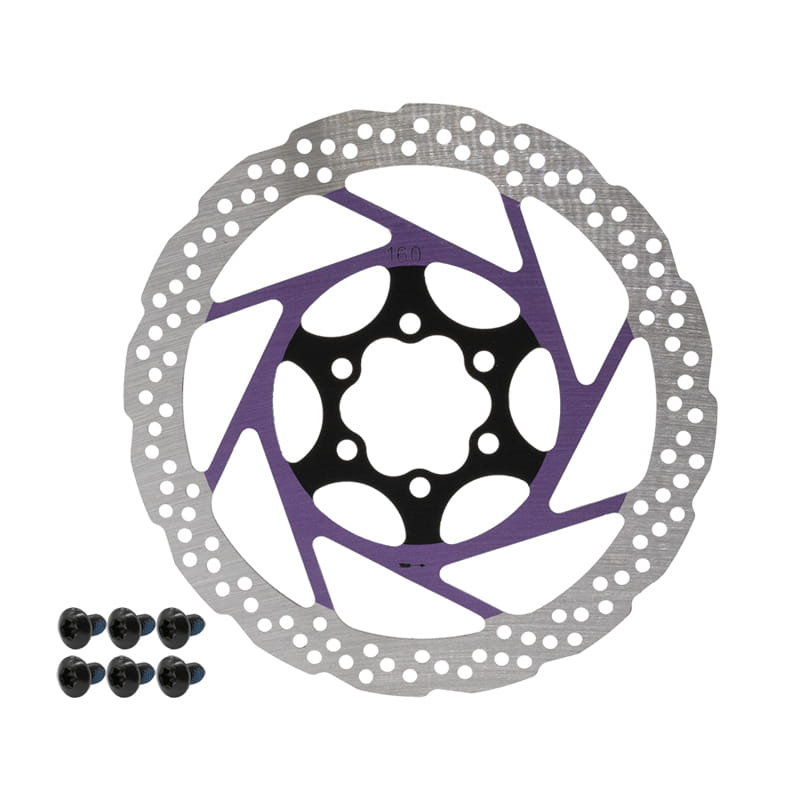 8435764454714_1.jpg Disco de freno V2 6H 160mm Violeta - Imagen 1