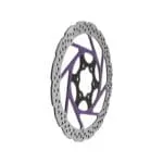 Disco de freno V2 6H 160mm Violeta - Imagen 3